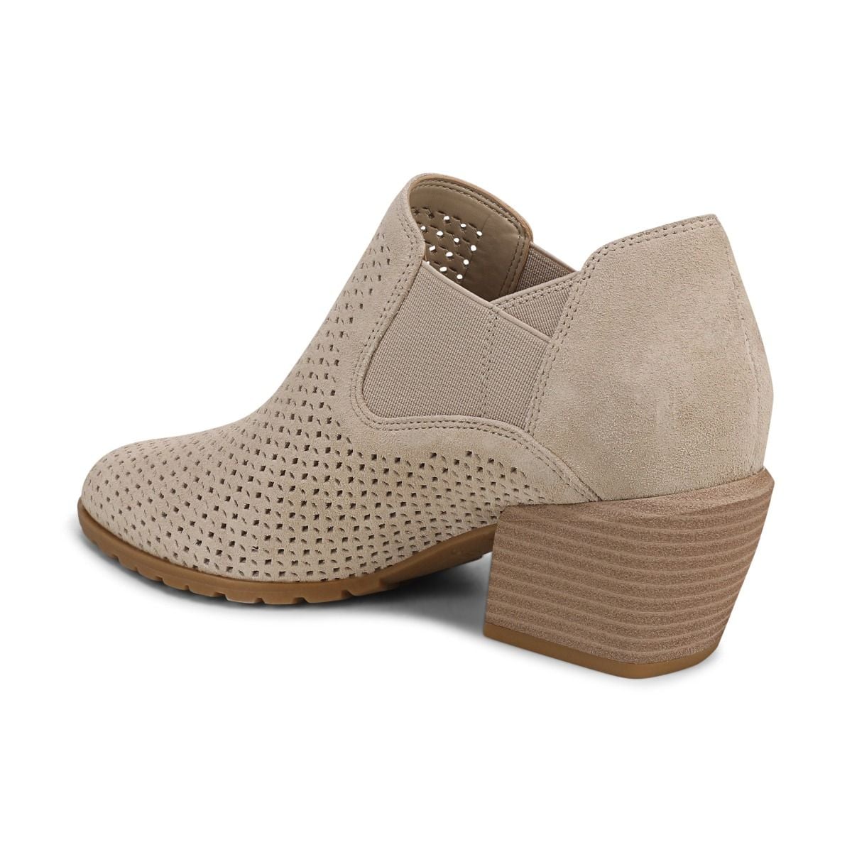 Bethany Perf Heeled Ankle Boot - Image 7
